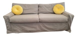 Taupe Pullout Couch