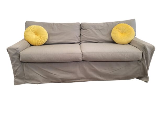 Taupe Pullout Couch