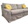 Taupe Pullout Couch - Image 3