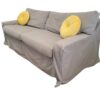 Taupe Pullout Couch - Image 4