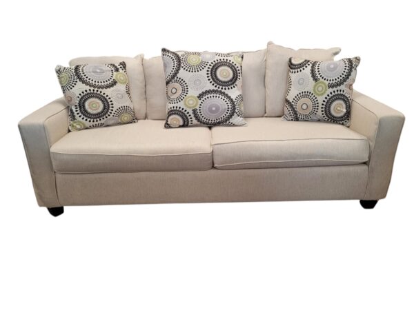 Beige Ashley Furniture Couch