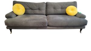 Grey Microfiber Couch