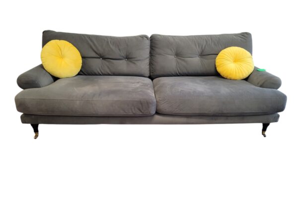 Grey Microfiber Couch