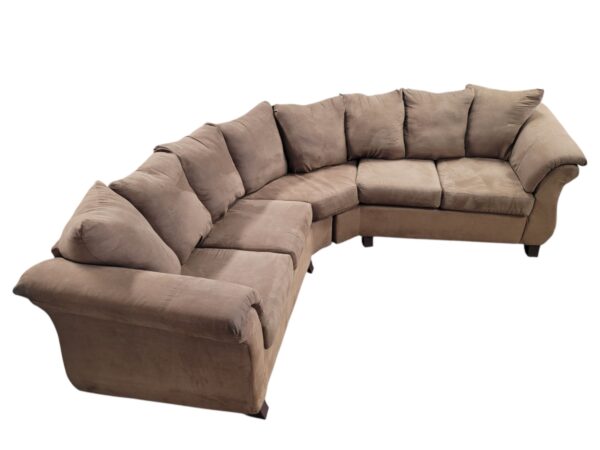 Brown Sectional - Image 3