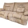 Beige Recliner Loveseat