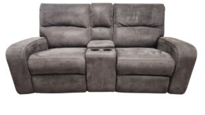 Gray Power Reclining Ashley Loveseat