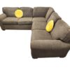 Brown Flex Steel L-Shaped Sectional - Image 4