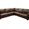 Brown Leather Pottery Barn Sectional