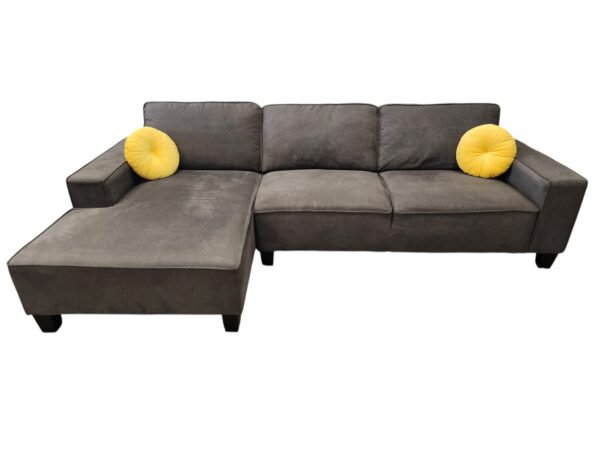 Gray L-Shaped Sectional