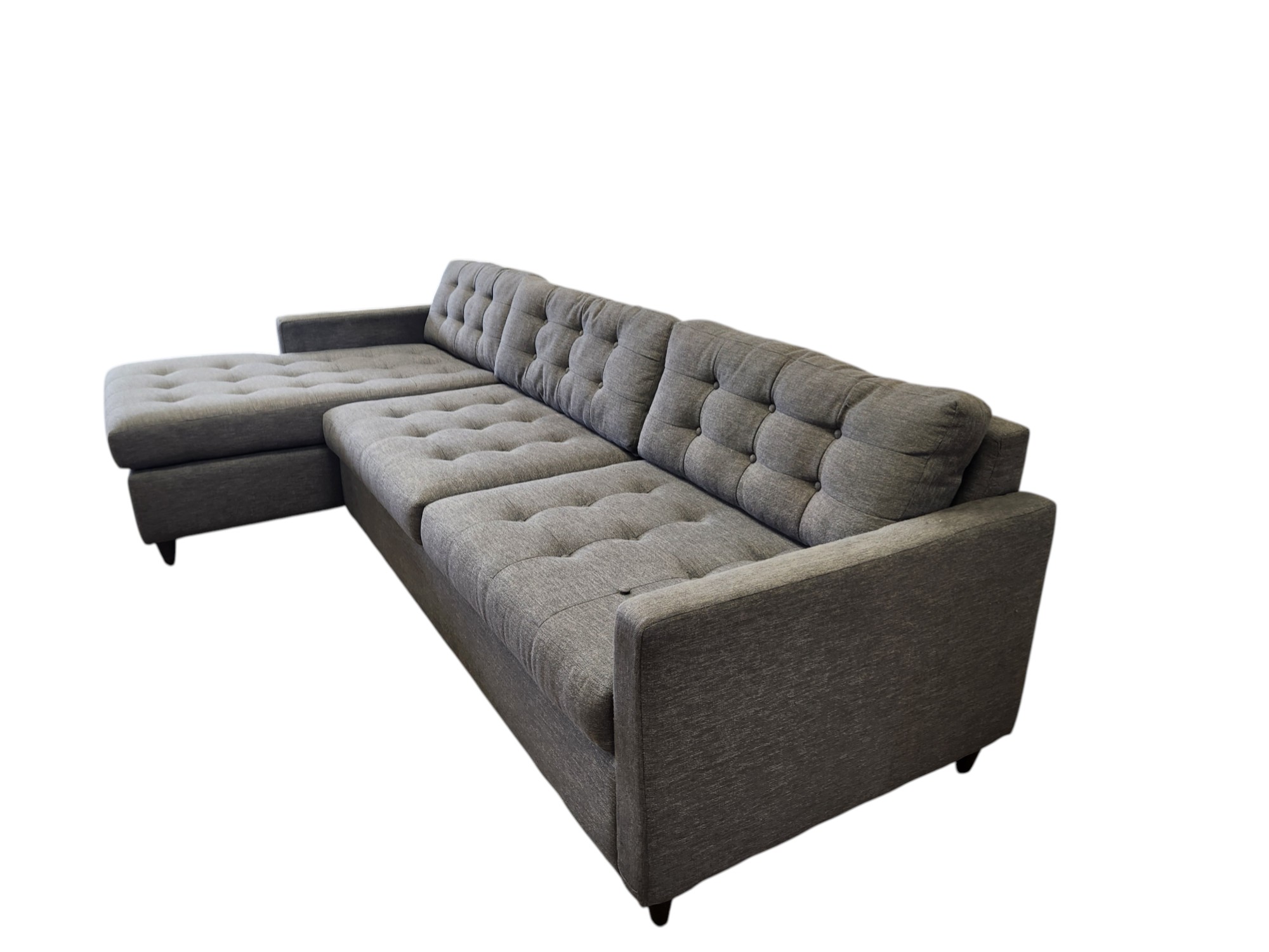 Gray L-Shaped Sleeper - Image 4