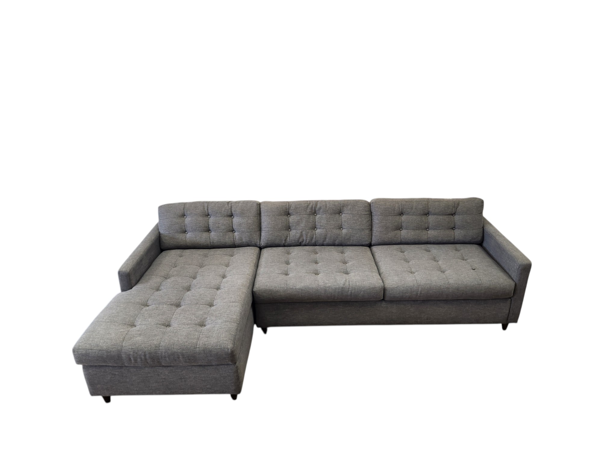 Gray L-Shaped Sleeper