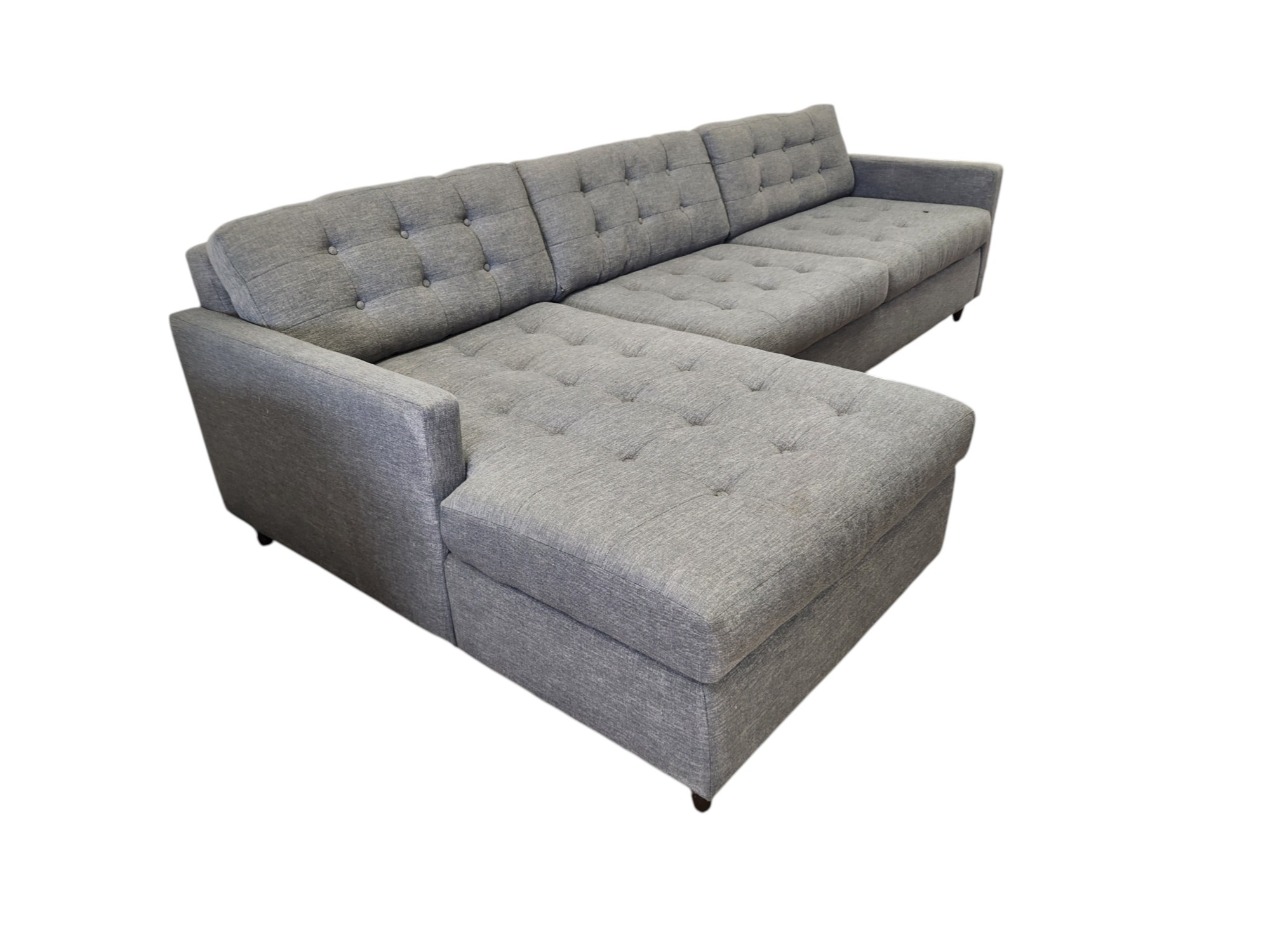 Gray L-Shaped Sleeper - Image 3