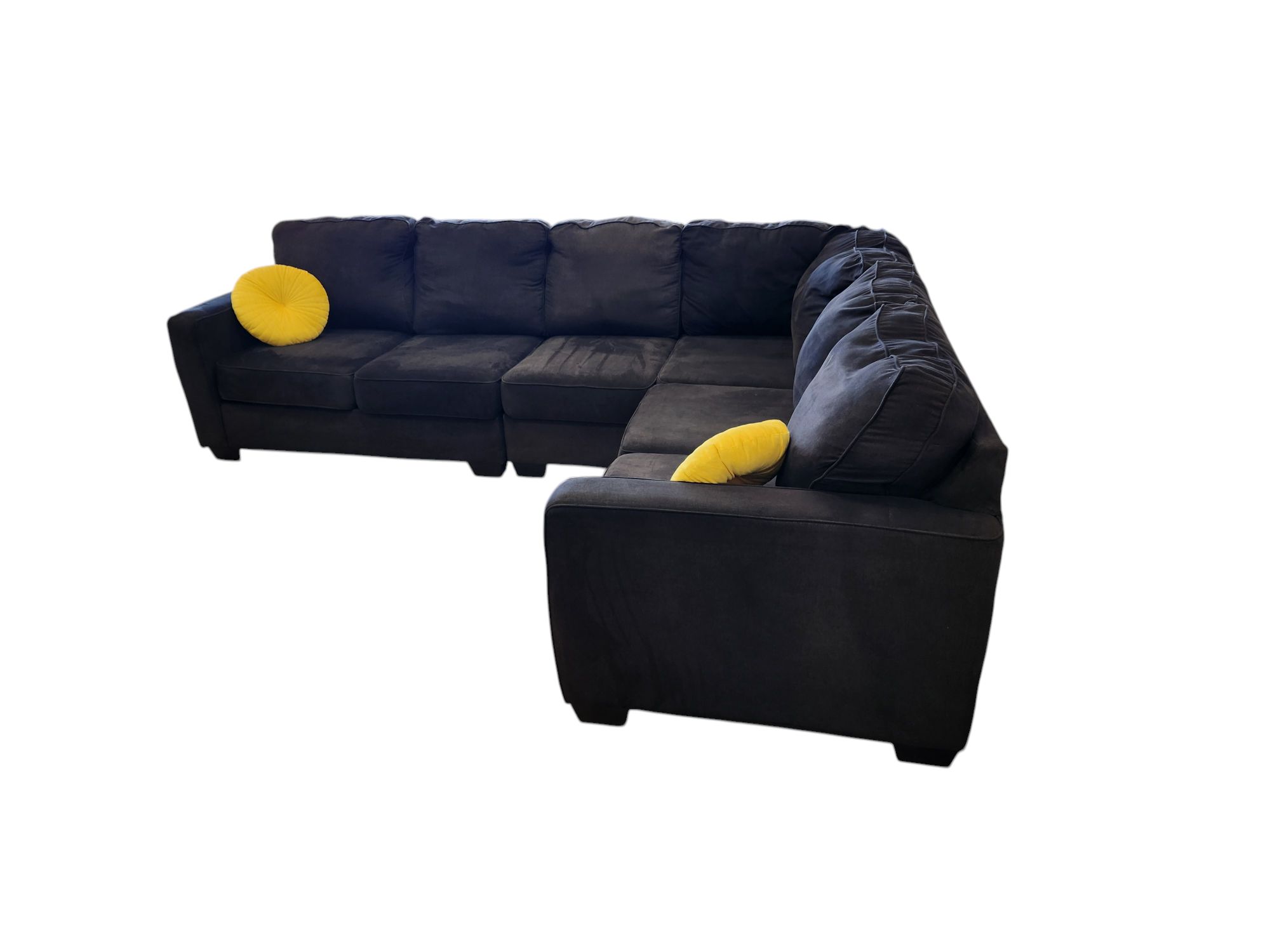 Charcoal Ashley L-Shaped Sectional - Image 4