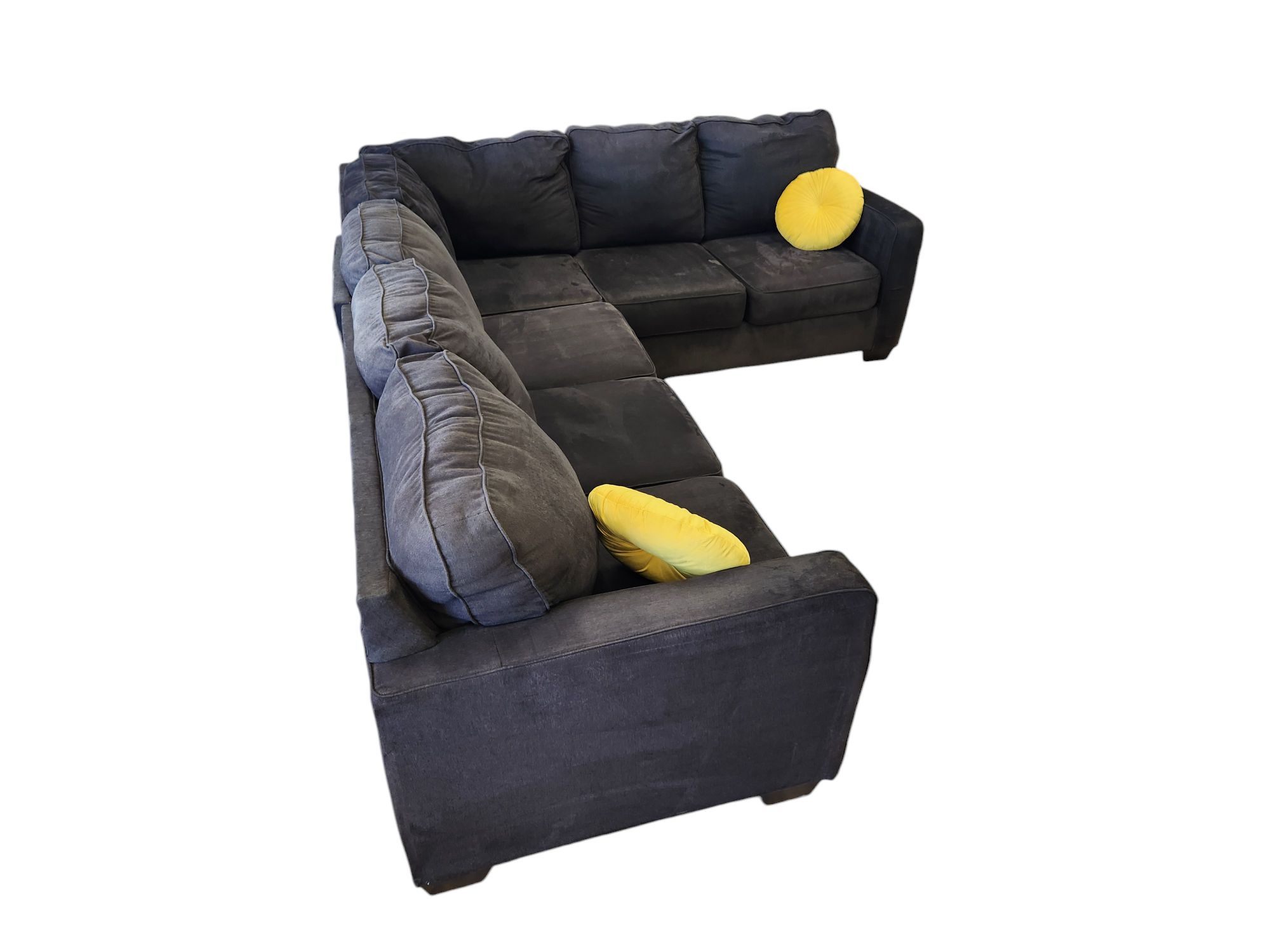 Charcoal Ashley L-Shaped Sectional - Image 3