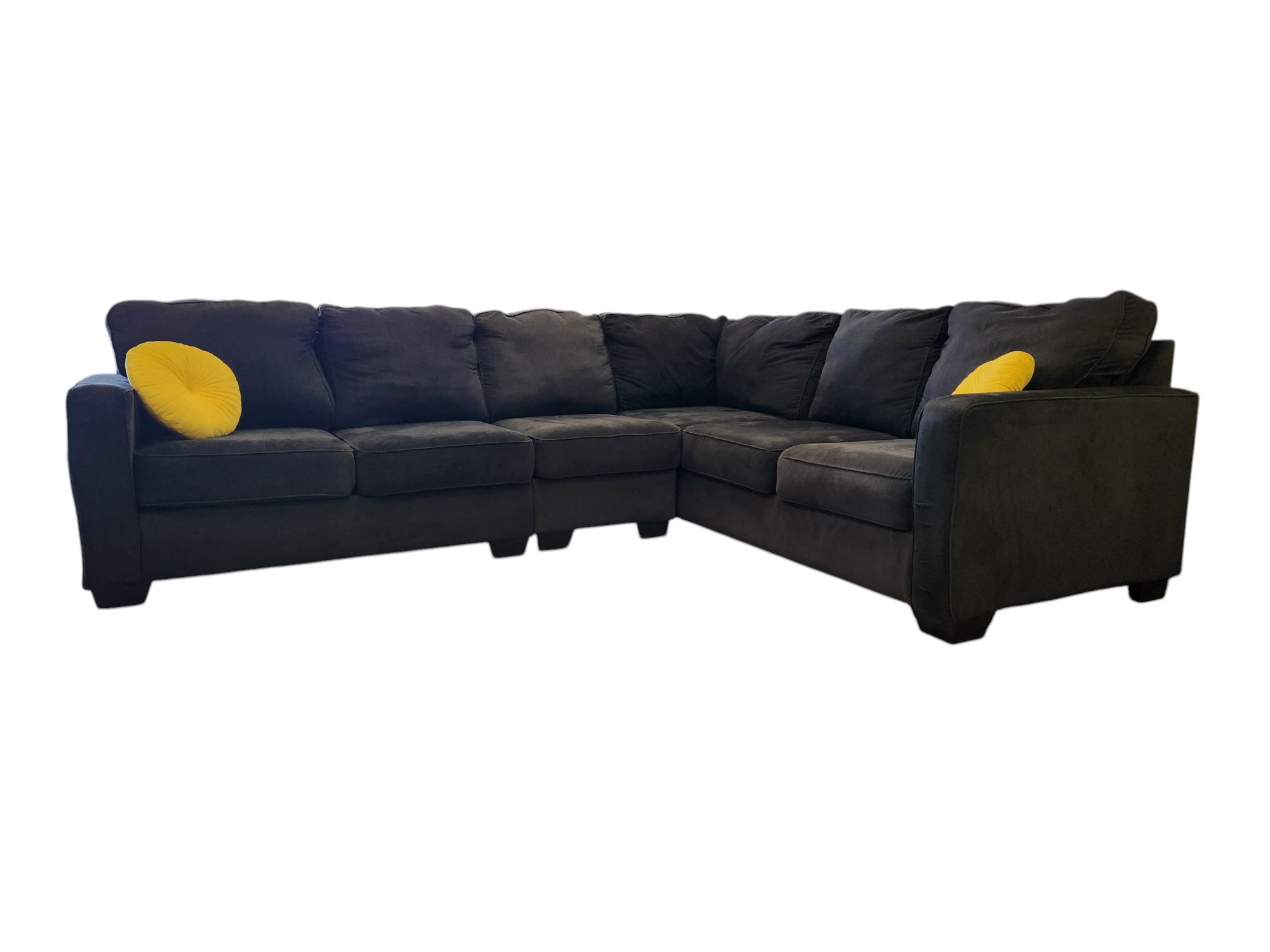 Charcoal Ashley L-Shaped Sectional