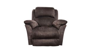 Gray Microfiber Power Recliner