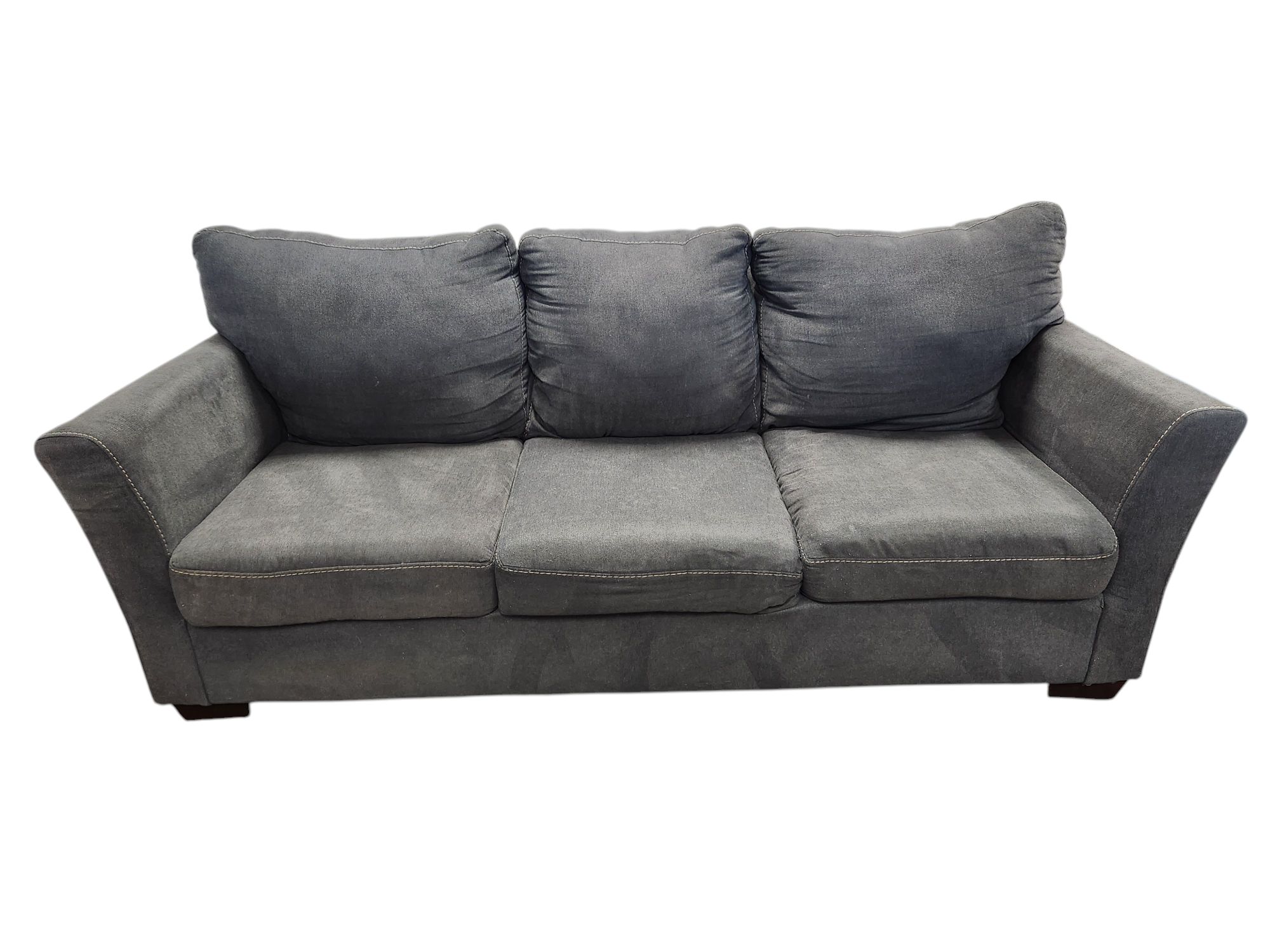 Blue 3-Seat Sofa