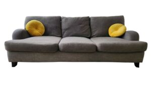 Modern Gray 3-Seat Sofa