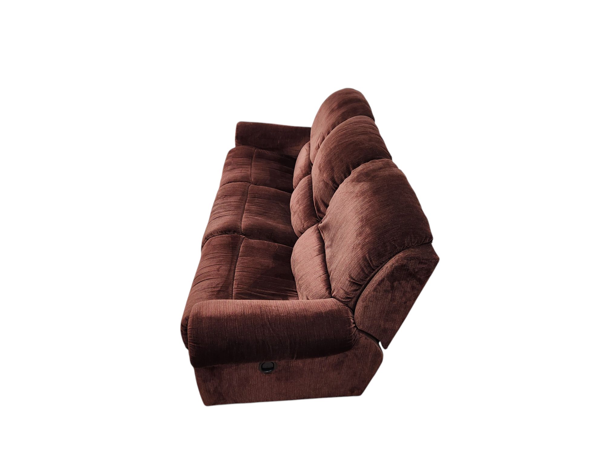 Maroon Recliner Sofa - Image 4