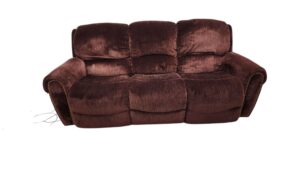 Maroon Recliner Sofa