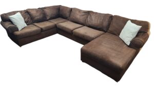 Brown U-Shaped Sectional