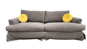 Gray 2-Seat Sofa