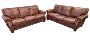 Leather Couch Set