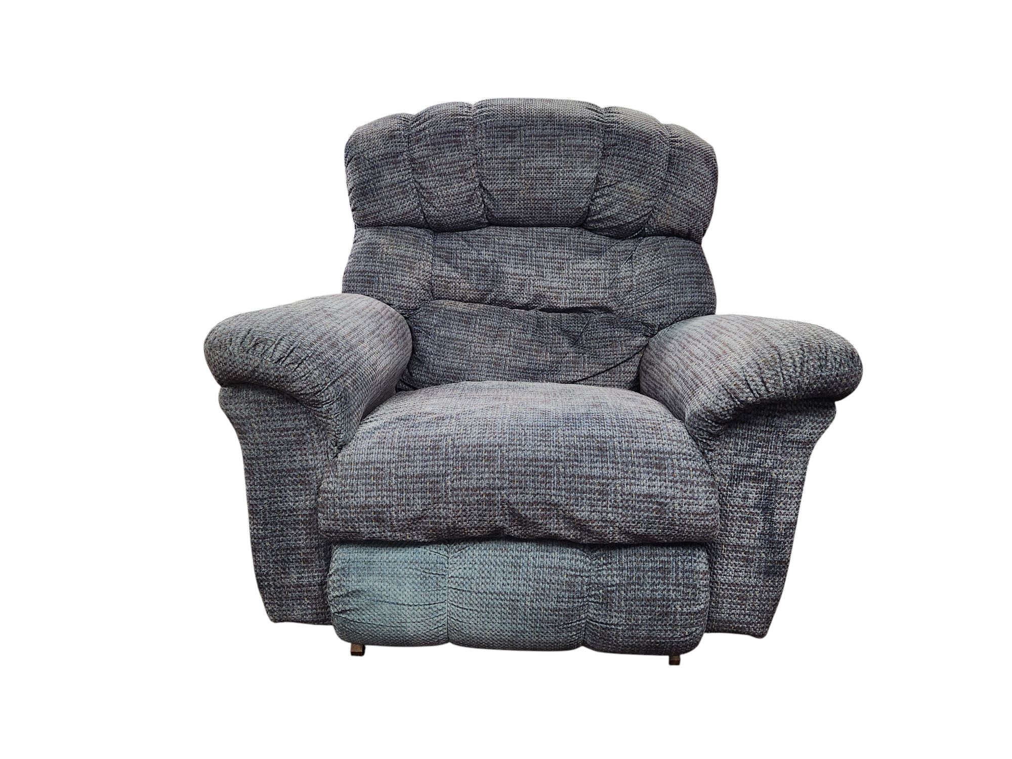 Dark Blue Rocking Recliner Chair