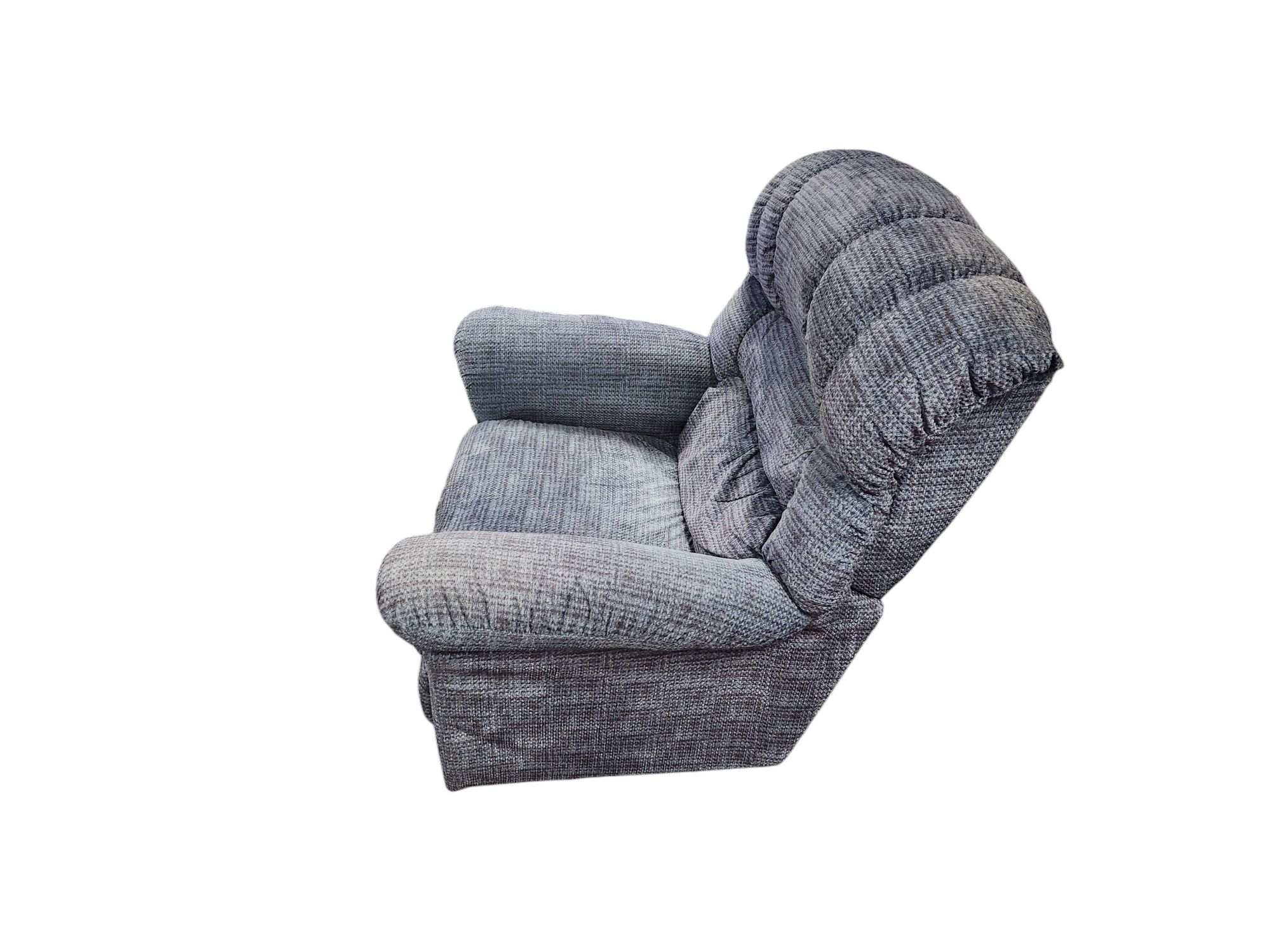 Dark Blue Rocking Recliner Chair - Image 4