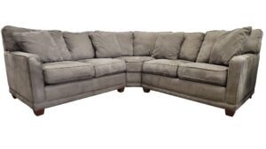 La-Z-Boy Gray L-Shaped Sectional