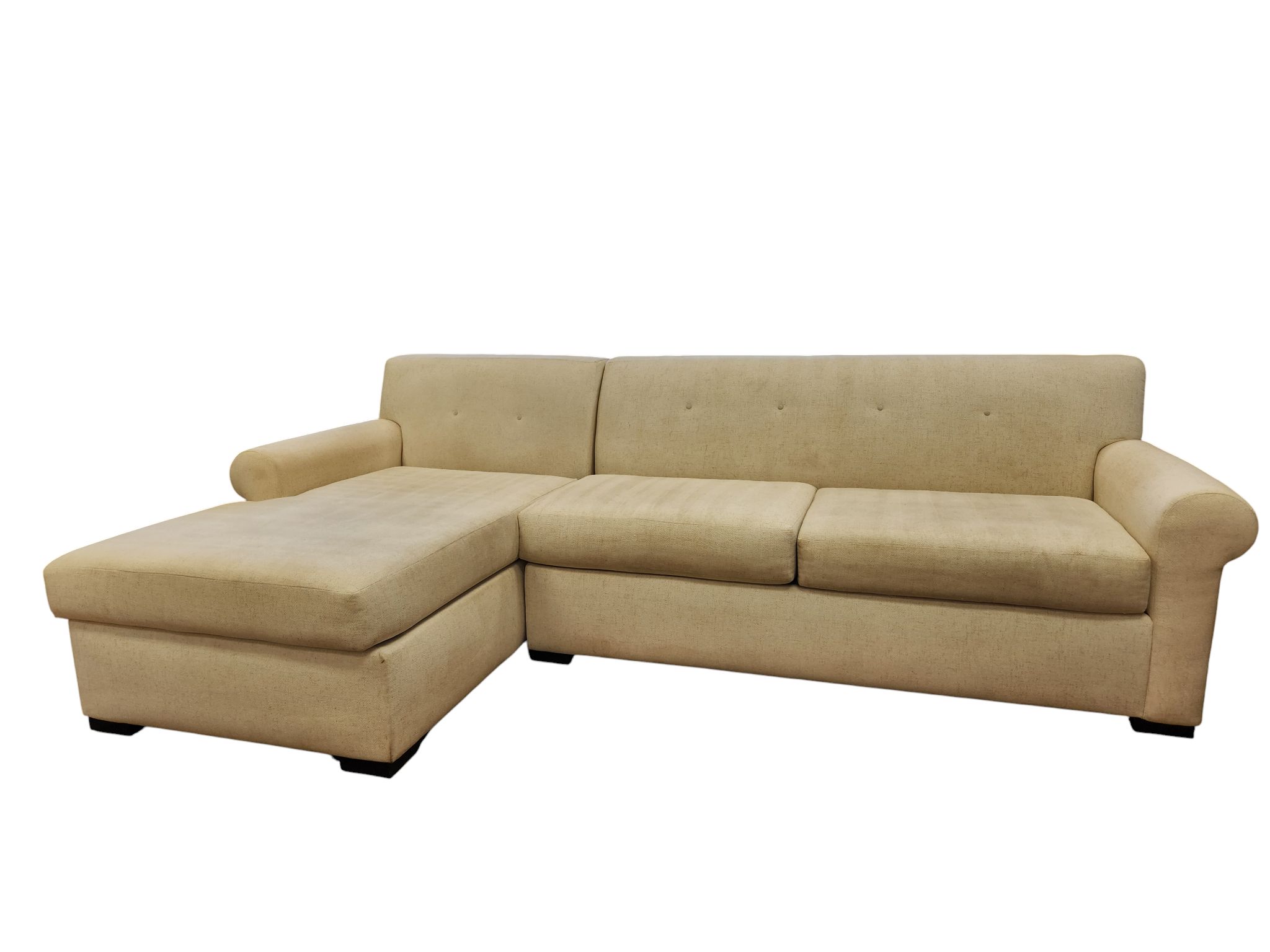 Jonathan Louis White Sectional with Chaise