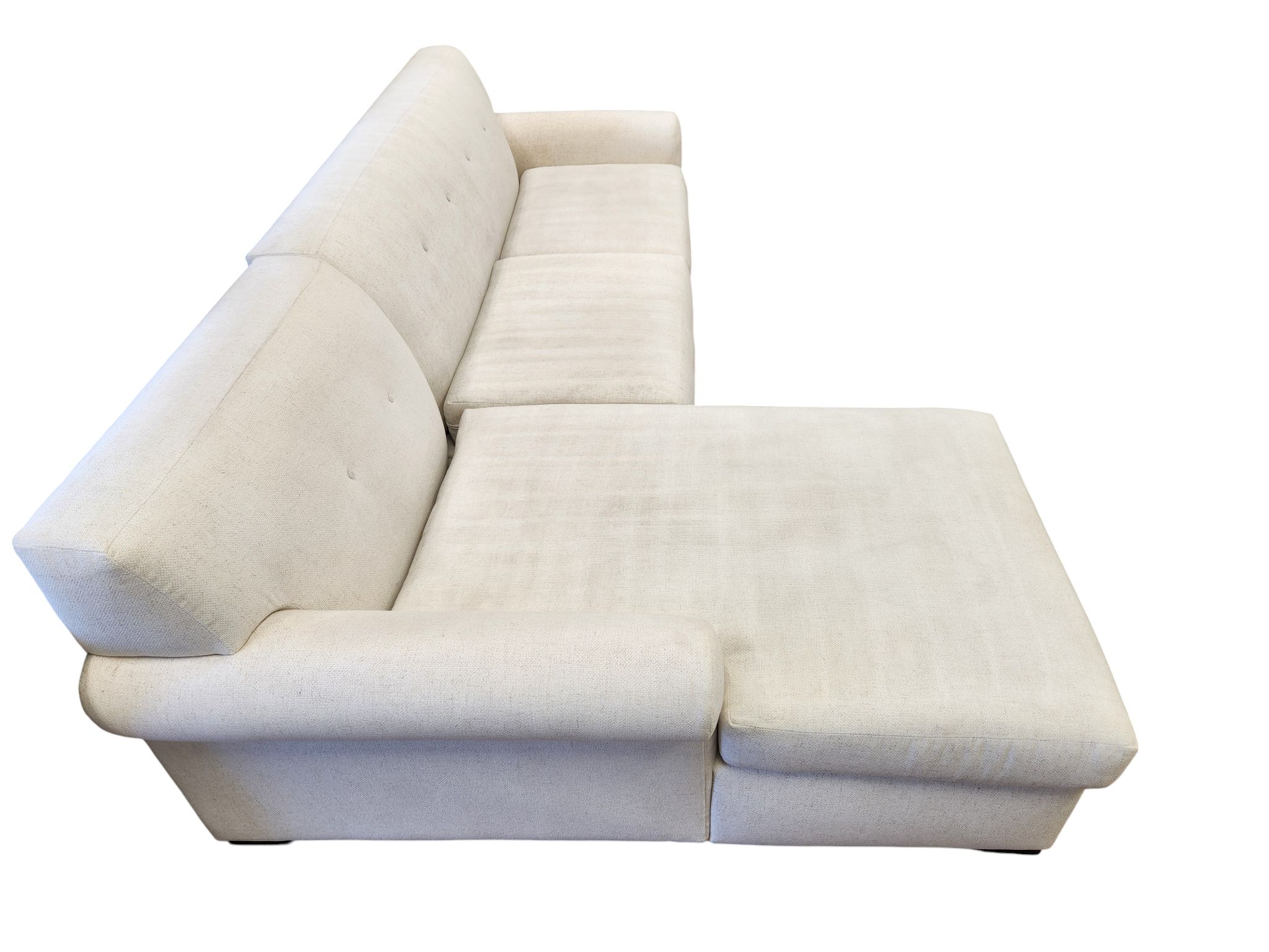 Jonathan Louis White Sectional with Chaise - Image 3