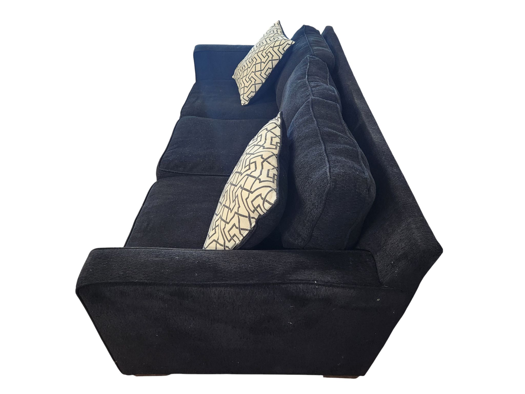 American Furniture Black Couch - Image 4