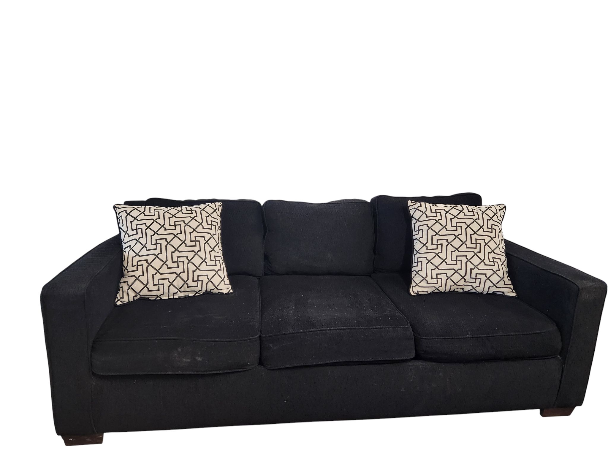 American Furniture Black Couch