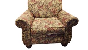 Mayo Furniture Chair with Leaf Pattern