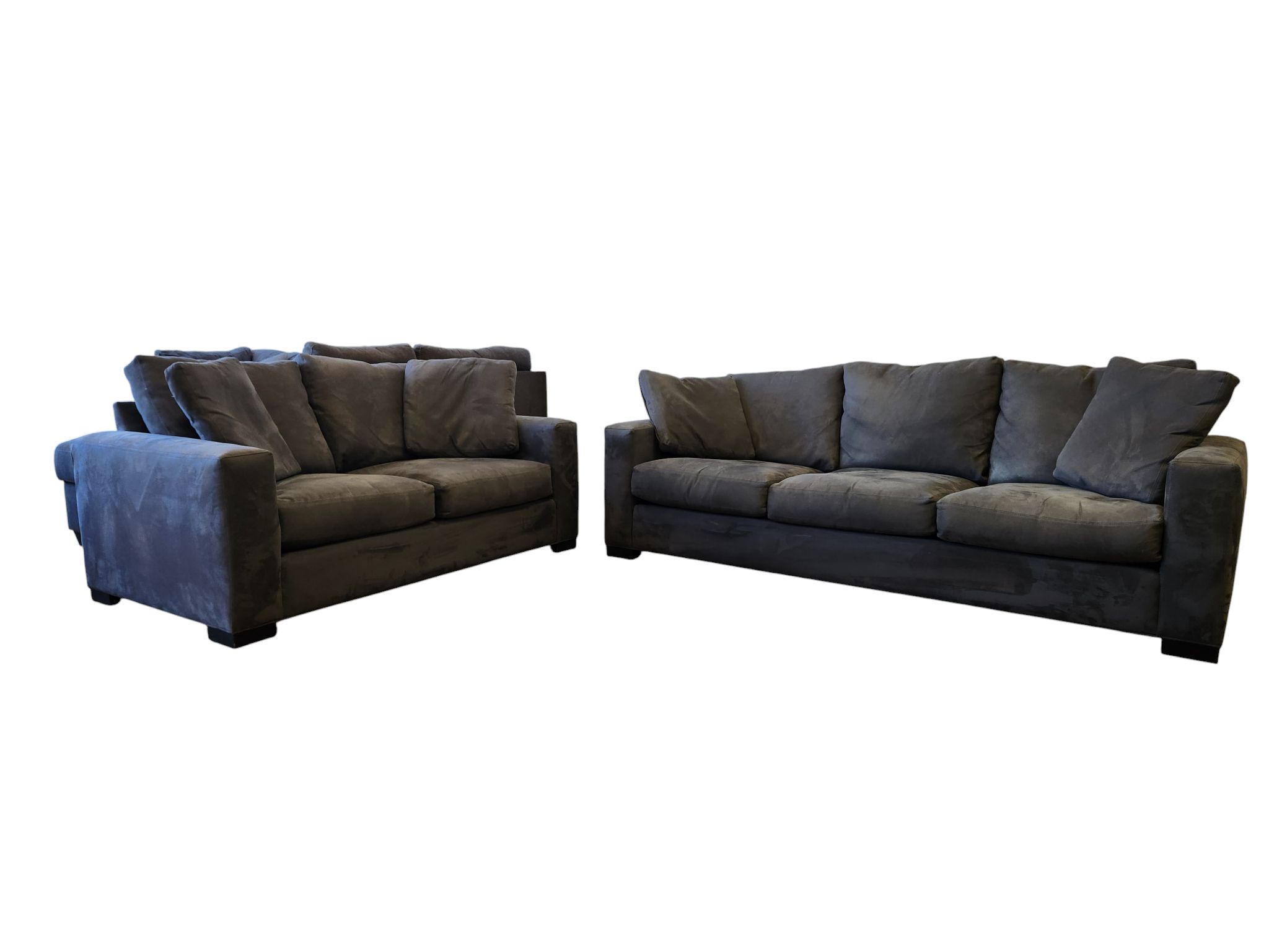 Gray Couch & Loveseat Set (loveseat sold)