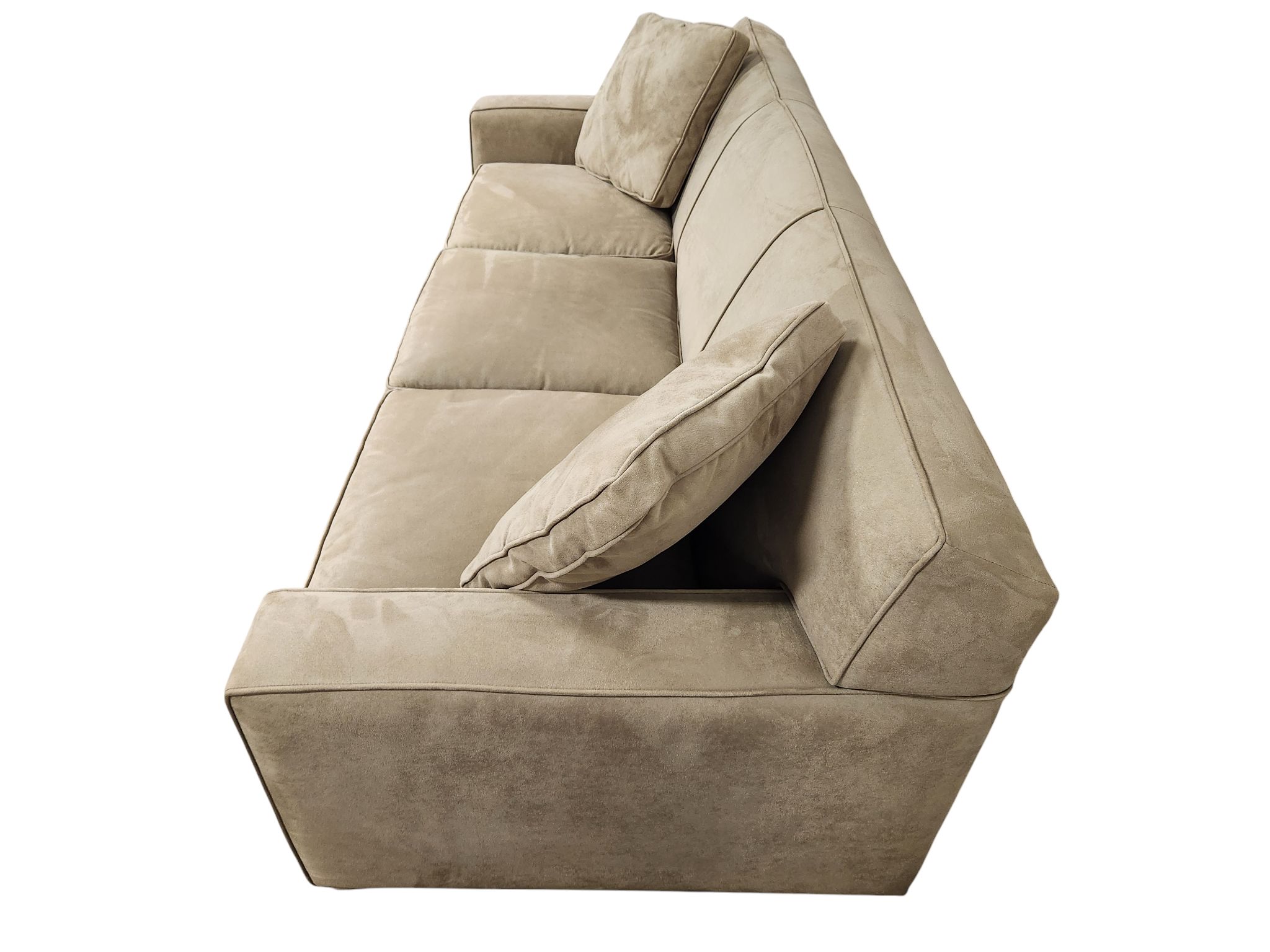 CNB Tan Sleeper Couch - Image 3