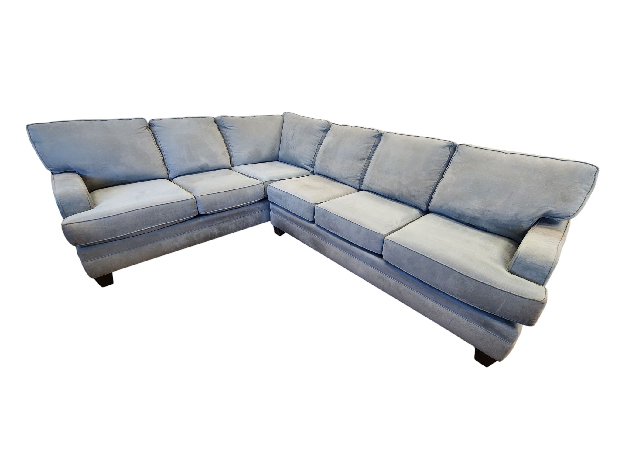 Smith Brothers Microfabric Sectional