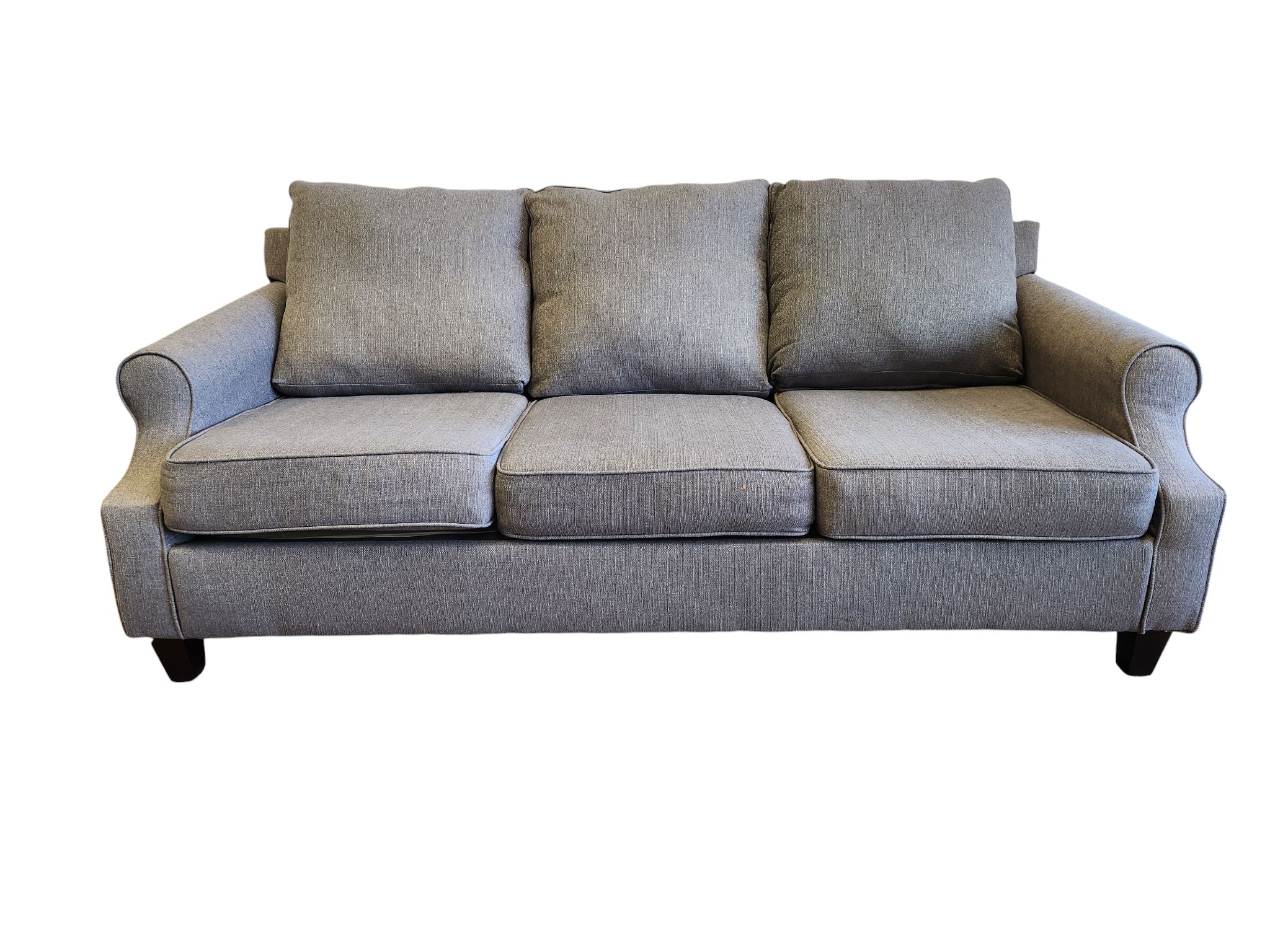 3-Seat Gray Couch