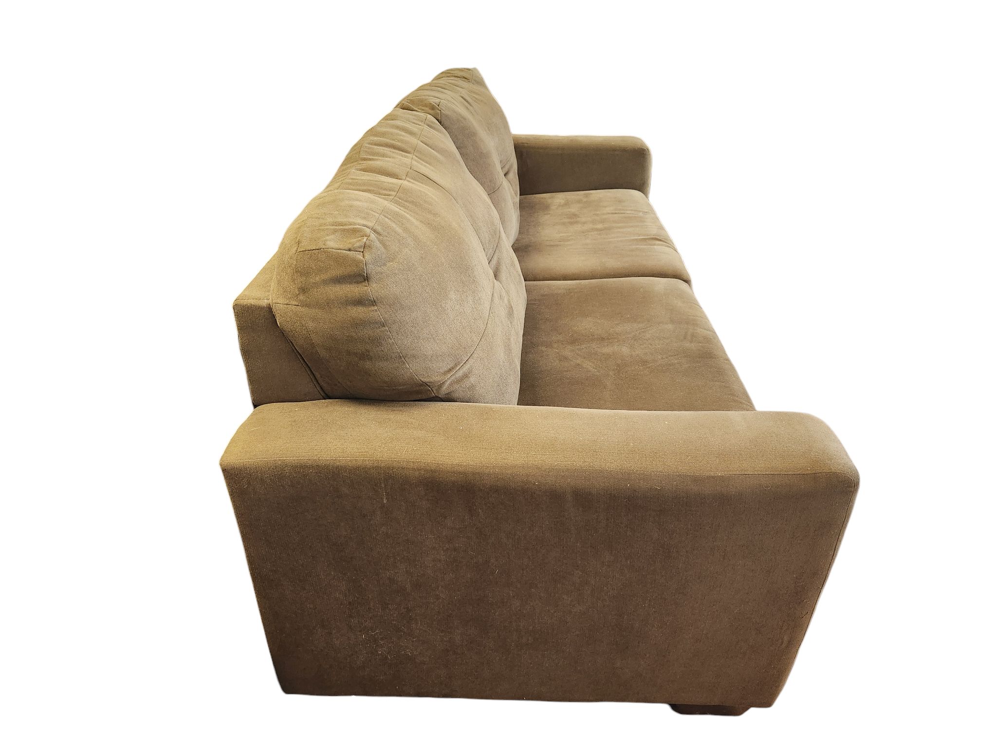 Brown Oversized Loveseat - Image 3