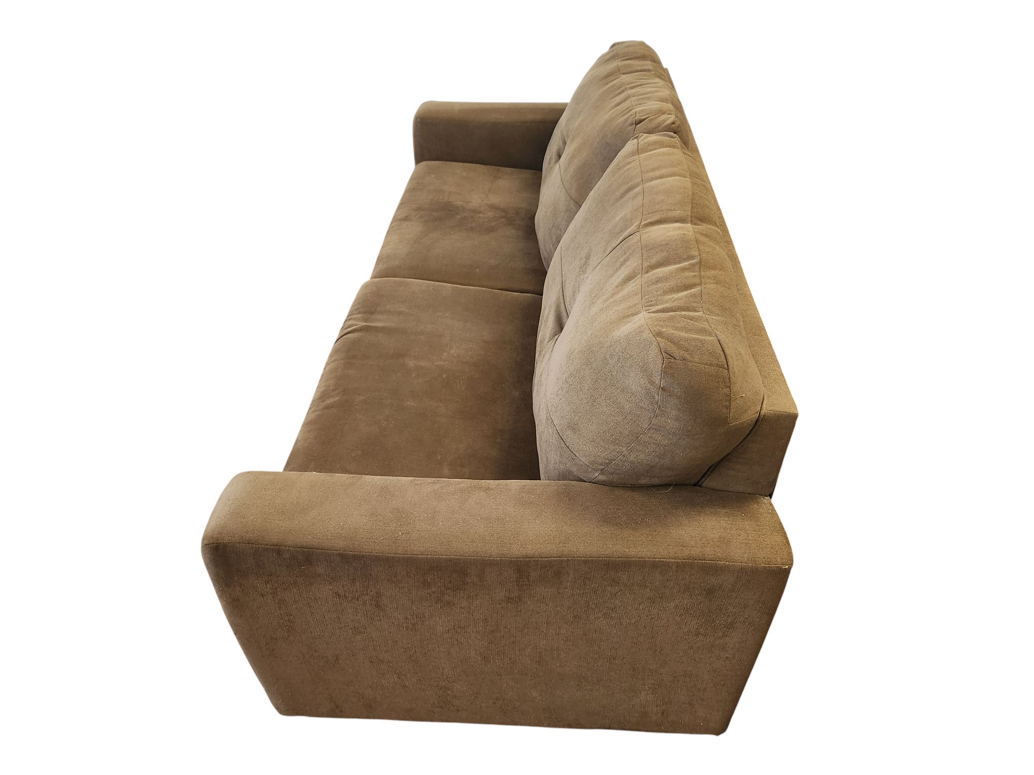 Brown Oversized Loveseat - Image 4