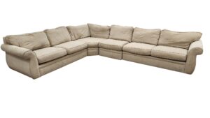 Tan 4pc L-Shaped Sectional