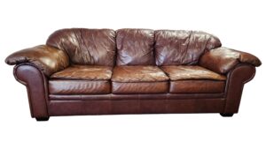 Light Brown Leather Sofa