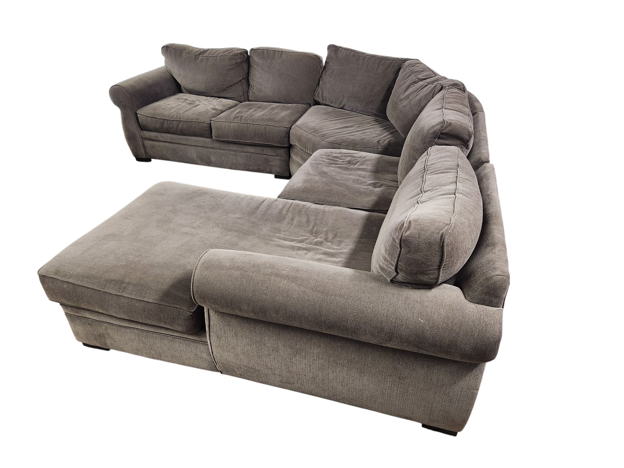 Jonathan Louis Gray U-Shaped Sectional - Image 4