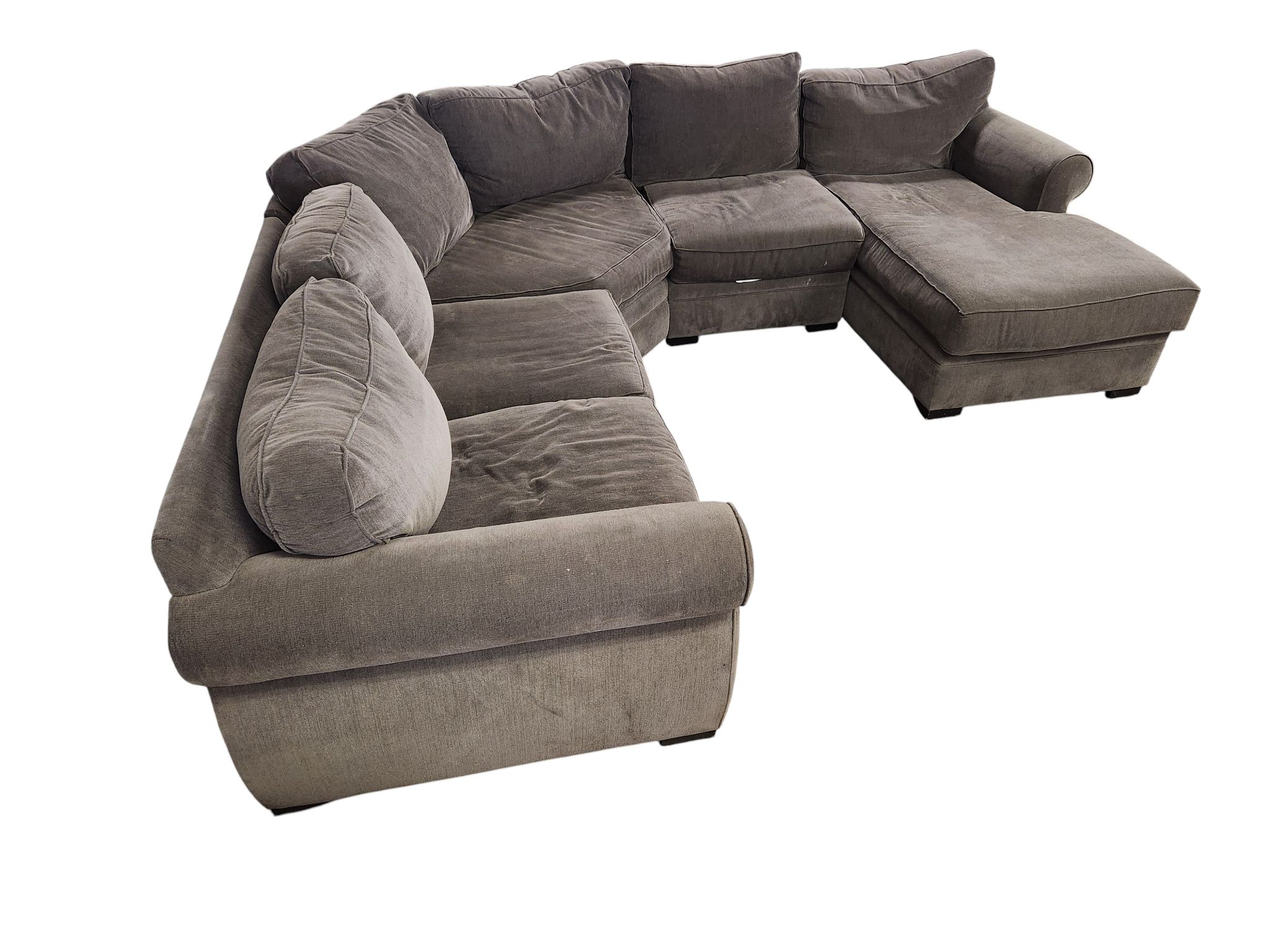 Jonathan Louis Gray U-Shaped Sectional - Image 3