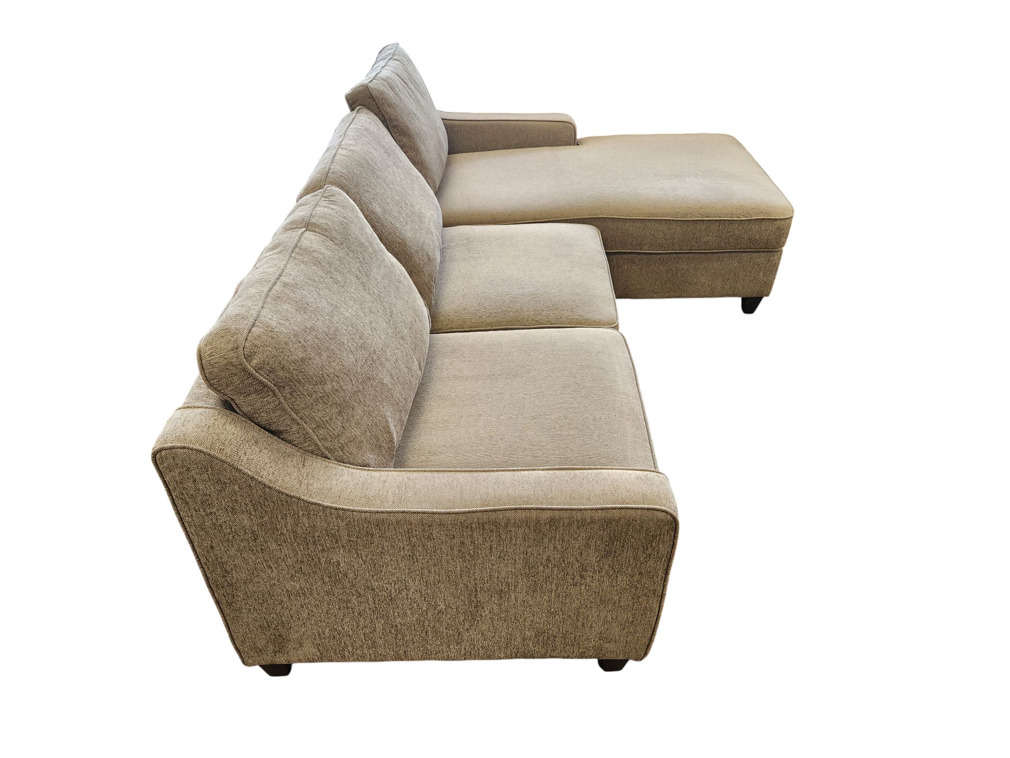 Cloud Gray Reversible Chaise Sectional - Image 3