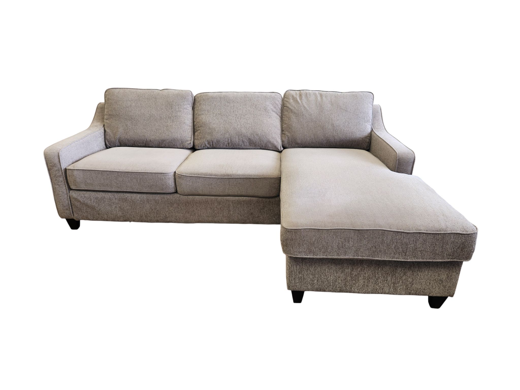 Cloud Gray Reversible Chaise Sectional