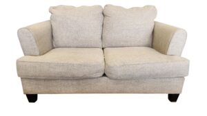 Ashley Style Off-White Loveseat