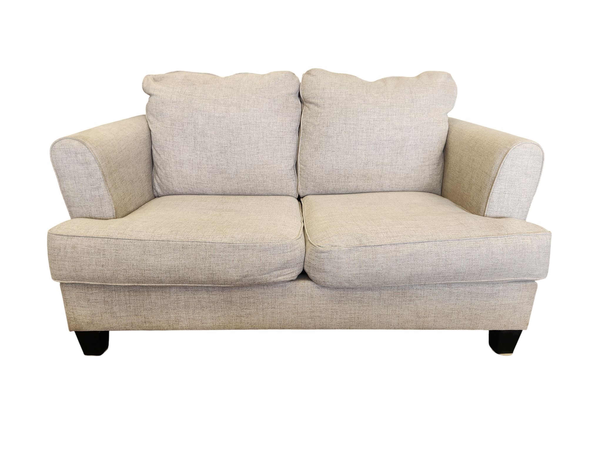 Ashley Style Off-White Loveseat