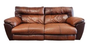 Powered Leather Oversized 2-Seat Recliner